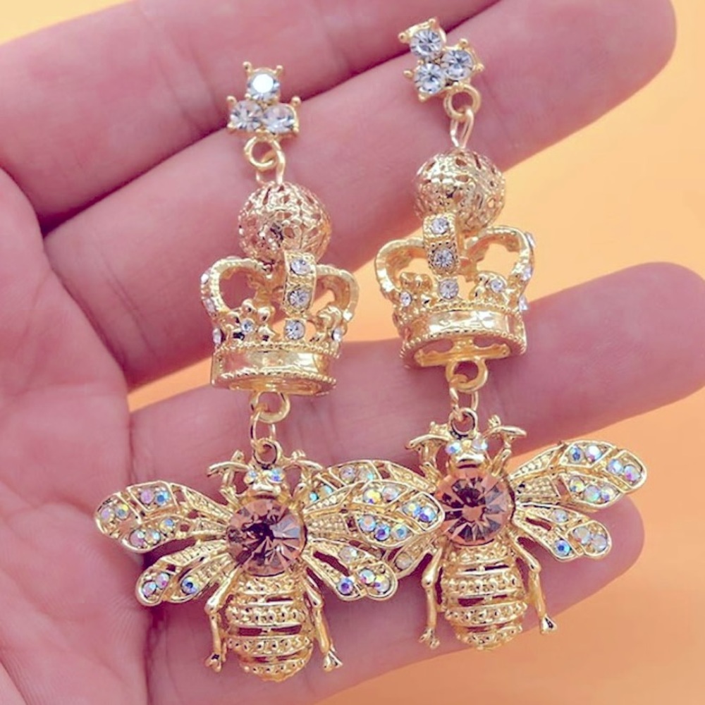 Queen Bee earrings
